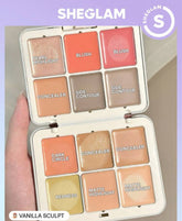 SHEGLAM ALL ABOUT THAT FACE MULTIFUNCTIONAL FACE PALETTE