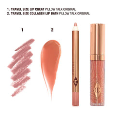 CHARLOTTE TILLBURY PILLOW TALK MINI GLOSSY LIPS DUO
PILLOW TALK ORIGINAL