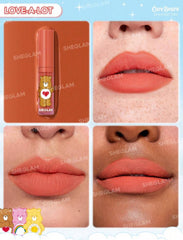 Care Bears SHARE A SMILE Lip Set with a fluffy pouch