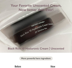 haruharu wonder - Black Rice 10 Hyaluronic Cream Unscented