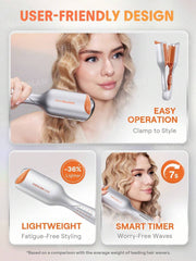 Sheglam Beach Babe Hair Waver - UK Plug