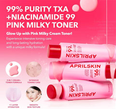 April Skin TXA Niacinamide 99 Milky Toner 150ml