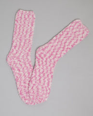 R&B 3 Pack Printed Winter Socks Pink (FREE SIZE)