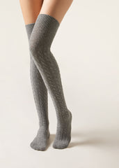 Max Wool Warm Long Socks Women Knee High