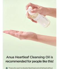 Anua - Heartleaf Pore Control Cleansing Oil  200ml/20ml