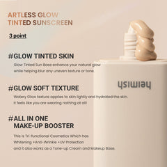Heimish Artless Glow Tinted Sunscreen SPF50+ PA+++