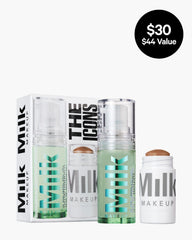 The Icons Set
hydrating primer + cream bronzer