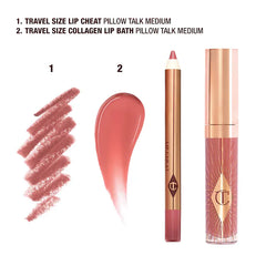 CHARLOTTE TILLBURY PILLOW TALK MINI GLOSSY LIPS DUO
PILLOW TALK MEDIUM