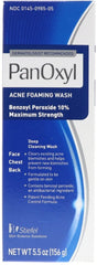 PanOxyl Acne Foaming Wash Benzoyl Peroxide 10% Maximum Strength (28g)