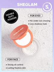 SHEGLAM Insta-Ready Face & Under Eye Setting Powder Duo