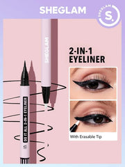 SHEGLAM Do It All 2-in-1 Eyeliner