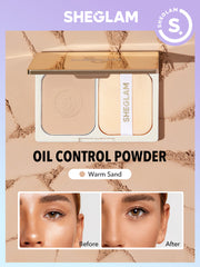 SHEGLAM Light Through Oil Control Powder - Warm Sand