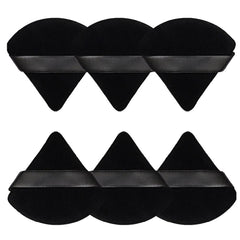 Face Soft Triangle Makeup Puff (Black)