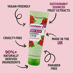 Creightons Body Bliss Raspberry and Pomegranate Shower Scrub (250ml)